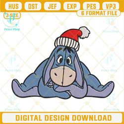 eeyore christmas embroidery design, winnie the pooh embroidery design files.jpg