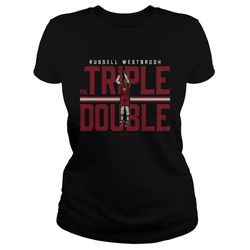 russell westbrook mr triple double shirt