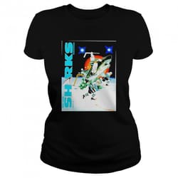 san jose sharks magazine shirt