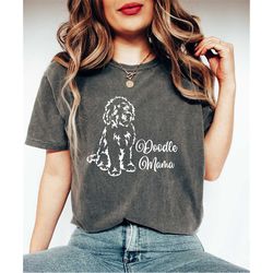 doodle mama shirt gift for animal lovers, dog mom, funny dog lover gift, pet owner, dog parent shirt, goldendoodle labra
