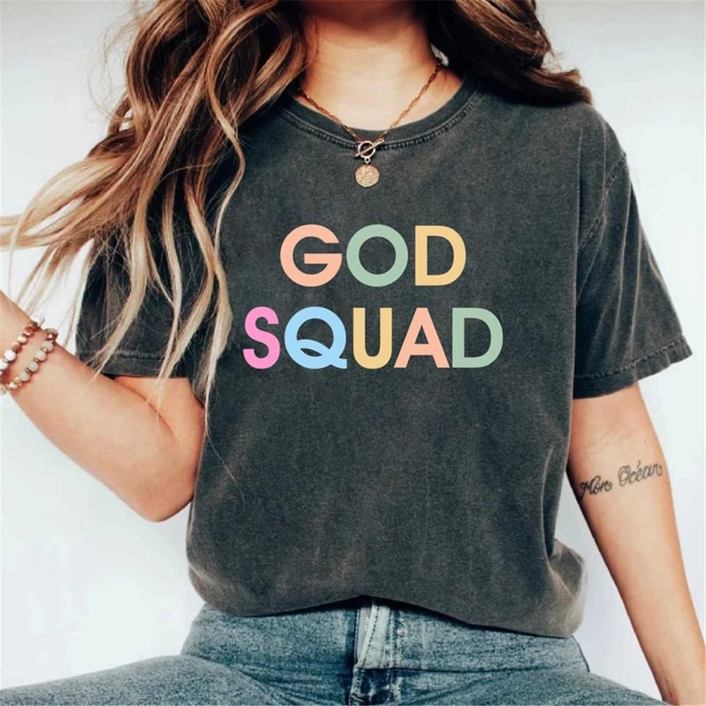 God Squad Unisex Shirt - Christian Shirts Jesus Christian Tee Pastor Gift Christian T-Shirts Pastor Shirt Whole Lot Of J.jpg