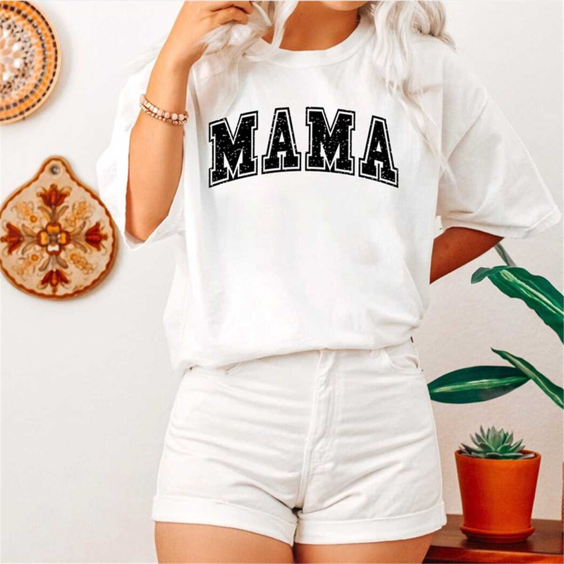 Mama Comfort Color Shirt - Retro Mama Shirts - Mom Shirts - Motherhood Shirts - Mama T-Shirt - Mom Shirts - Mama Tees -.jpg