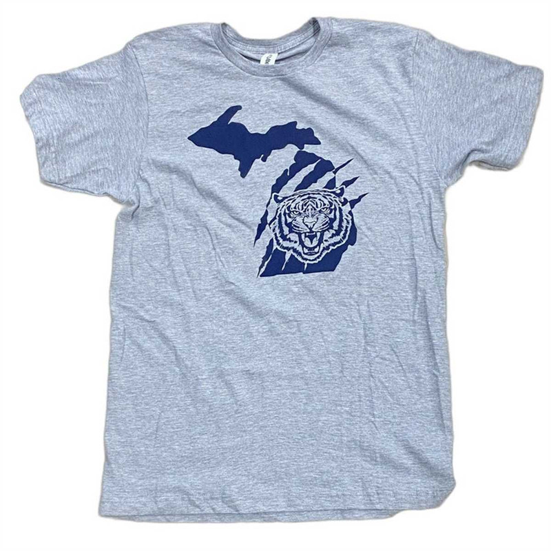 Michigan Tigers Tshirt- Detroit- Baseball- Tiger Fans- Tiger Baseball- Baseball shirt- Michigan Made.jpg