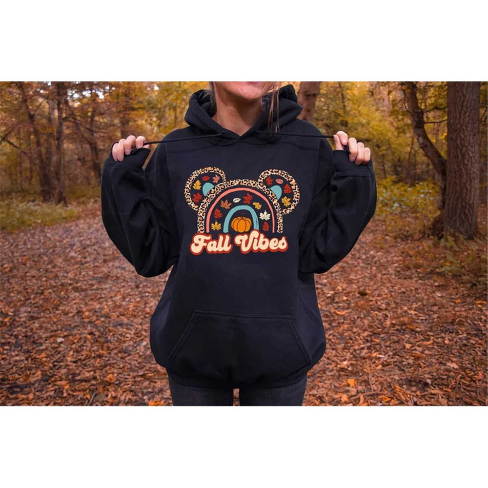 Mickey Ear Fall Vibes Shirt, Pumpkin Shirt, Family Vacation Shirt, Disney Fall Shirt, Cute Fall Disney, Fall Disney Vaca.jpg
