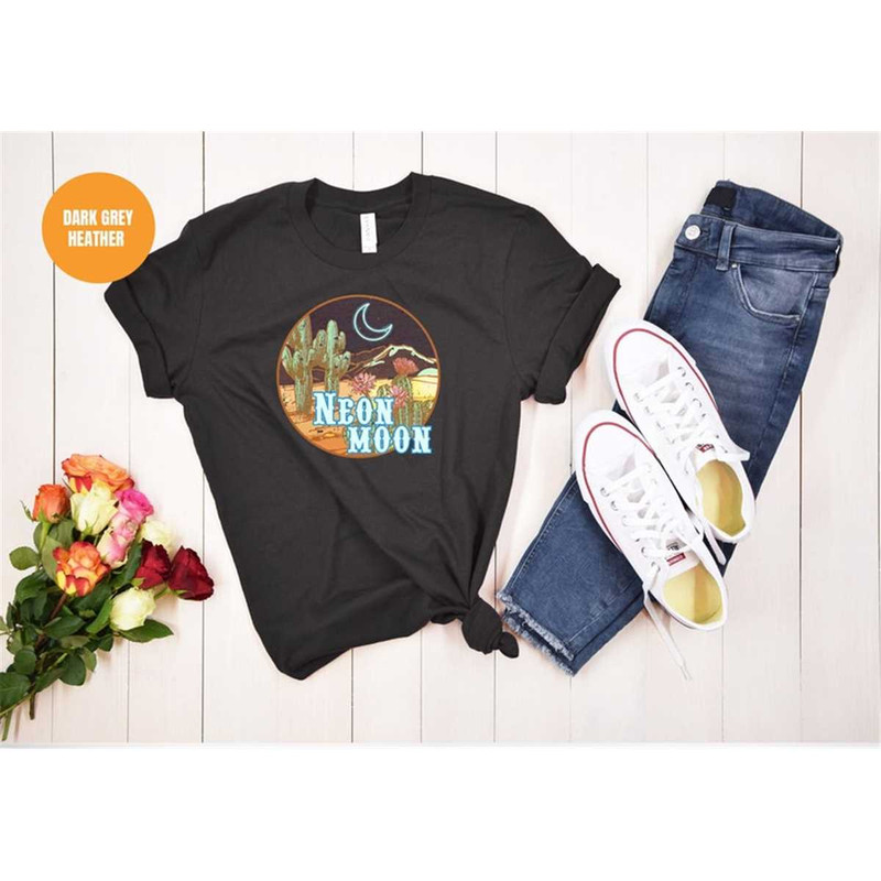 Neon Moon shirt, classic country shirt, music shirt, oversized cotton vintage t-shirt.jpg