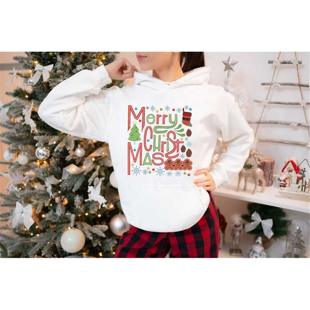 Retro Merry Christmas Shirt, Retro Xmas Tee,  Christmas cookie  Shirt, Xmas Sweatshirt, Holiday Shirt 2023, New Year Shi.jpg