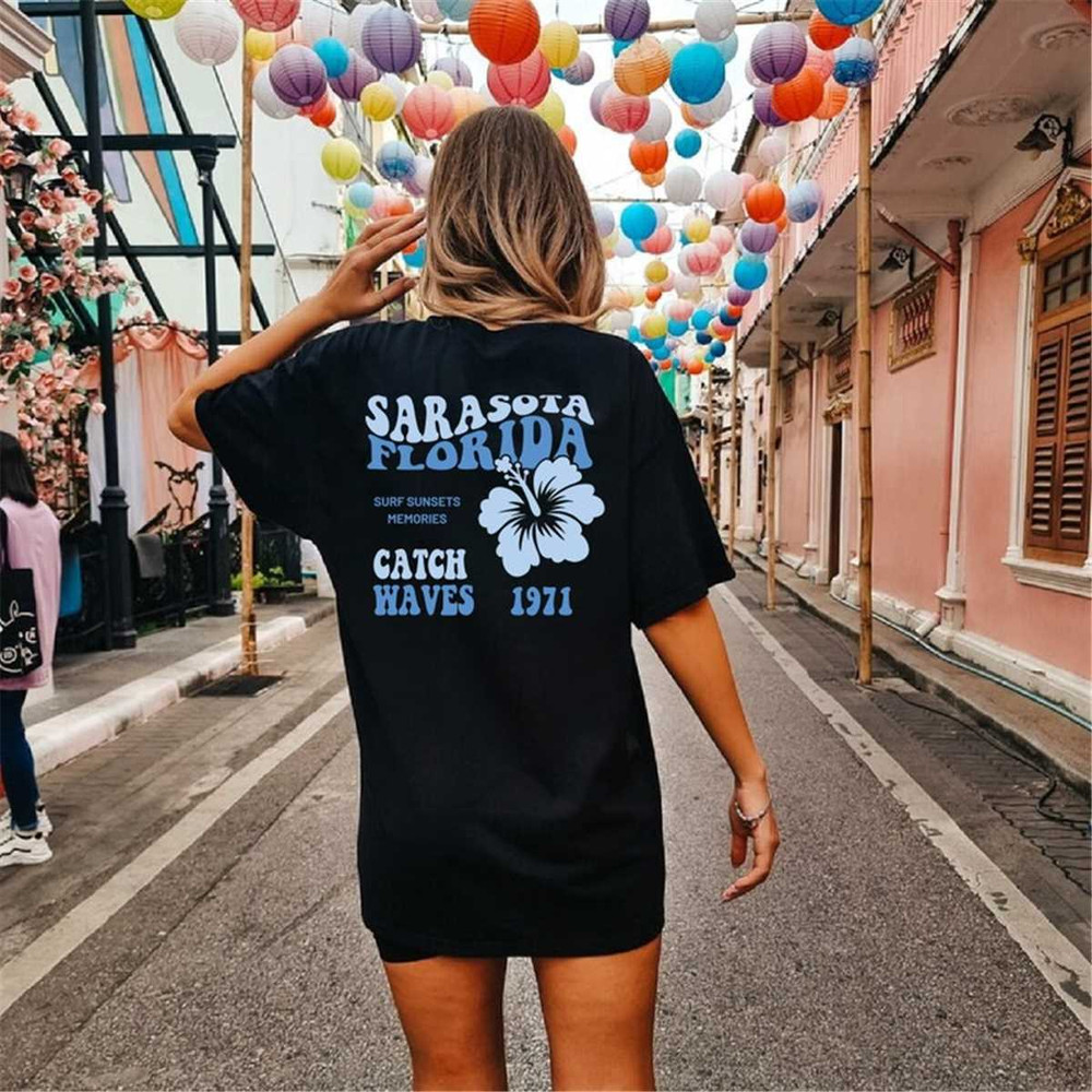 Surf Tshirt, Palm Beach Shirt, Ocean Beach hoodie, trendy tshirt, Siesta Beach hoodie, Sarasota Tshirt, Florida.jpg