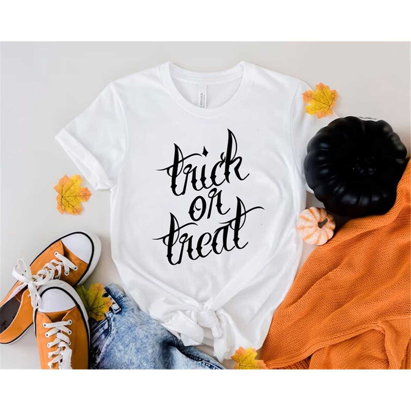Trick or Treat Shirt , Halloween Shirt, Wicked Cute  Halloween Shirt, Kids Halloween Shirt, Halloween costume shirt, Spo.jpg