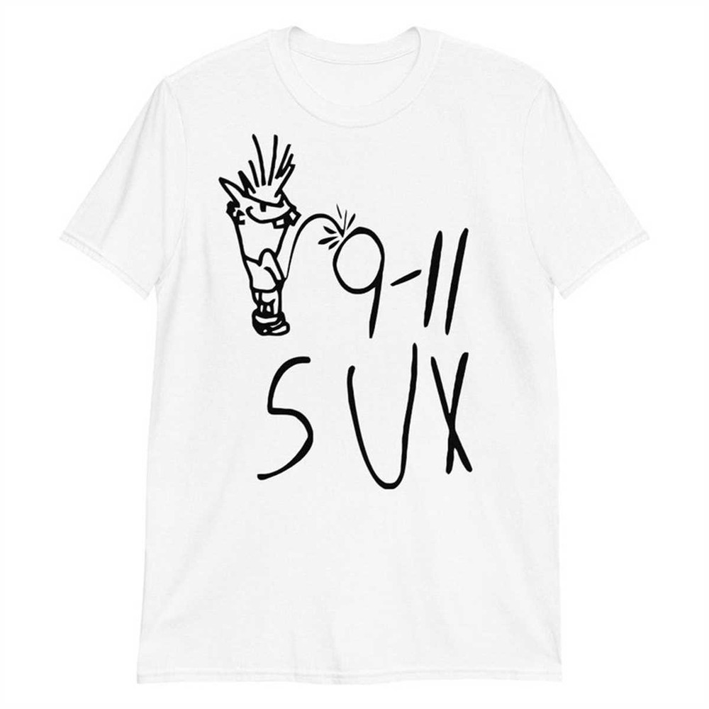 9-11 Sux Short-Sleeve Unisex T-Shirt.jpg