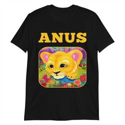 anus short-sleeve unisex t-shirt