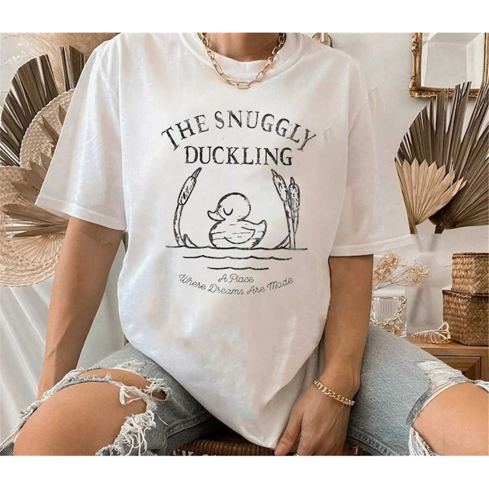 Comfort Colors Disney Tangled The Snuggly Duckling Shirt, Tangled Shirt, Snuggly Duckling, Disney Graphic T-Shirt, Walt.jpg