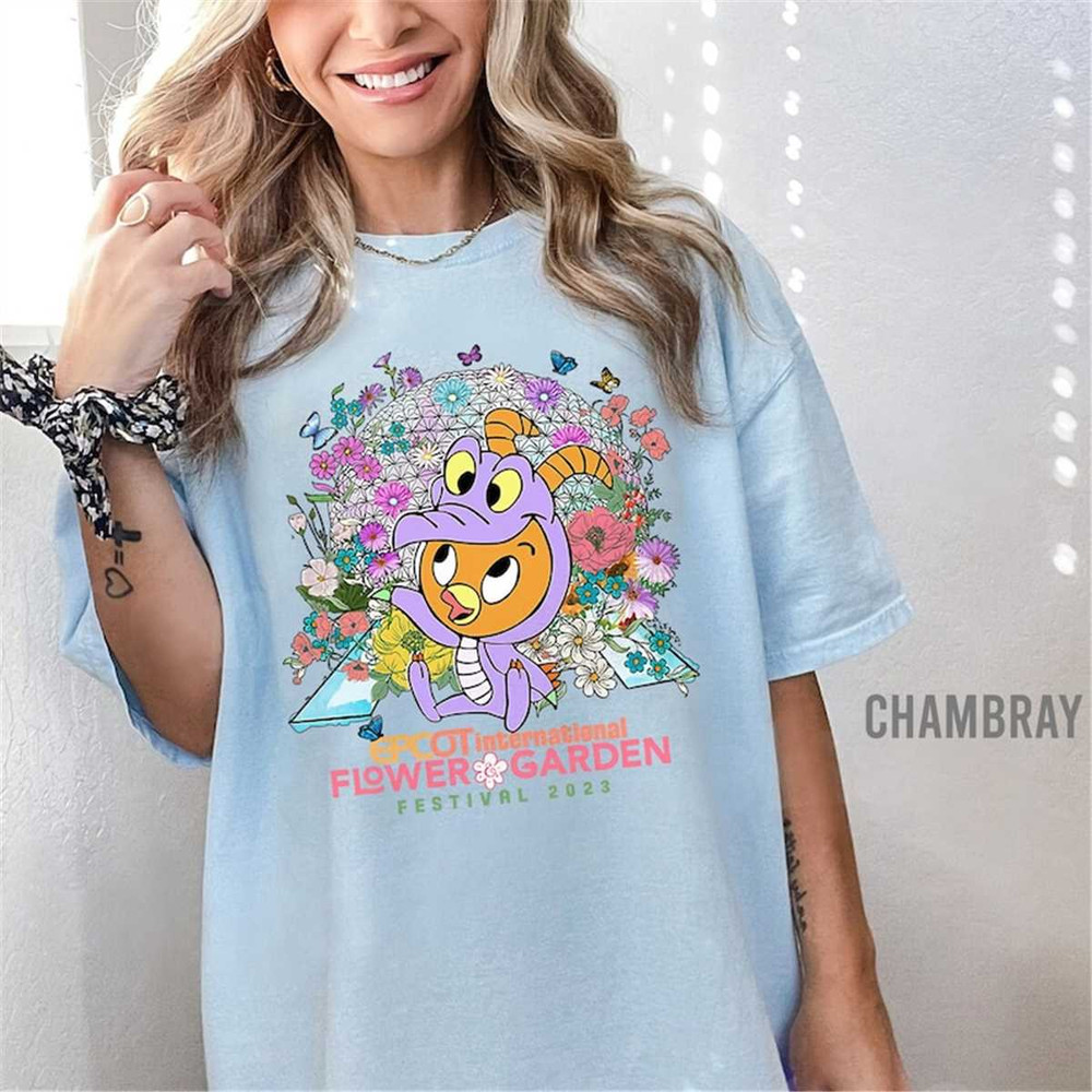Comfort Colors Orange Bird Shirt, Epcot Flower & Garden Festival 2023, Disney Orange Bird Epcot, Figment Epcot, Let The.jpg