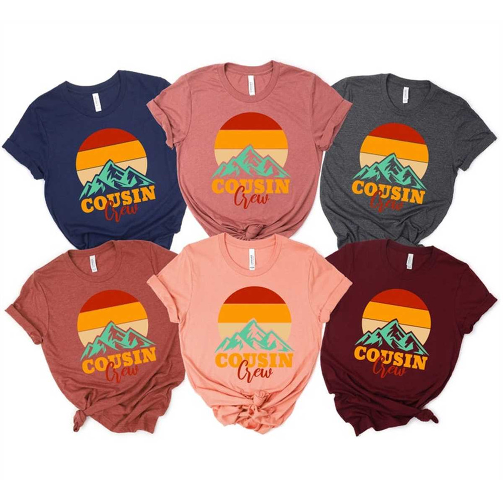Cousin Camping Shirts, Cousin Crew Shirts for Kids, Camping Shirts, Family Vacation Shirts, Matching Family Shirts, Gift.jpg