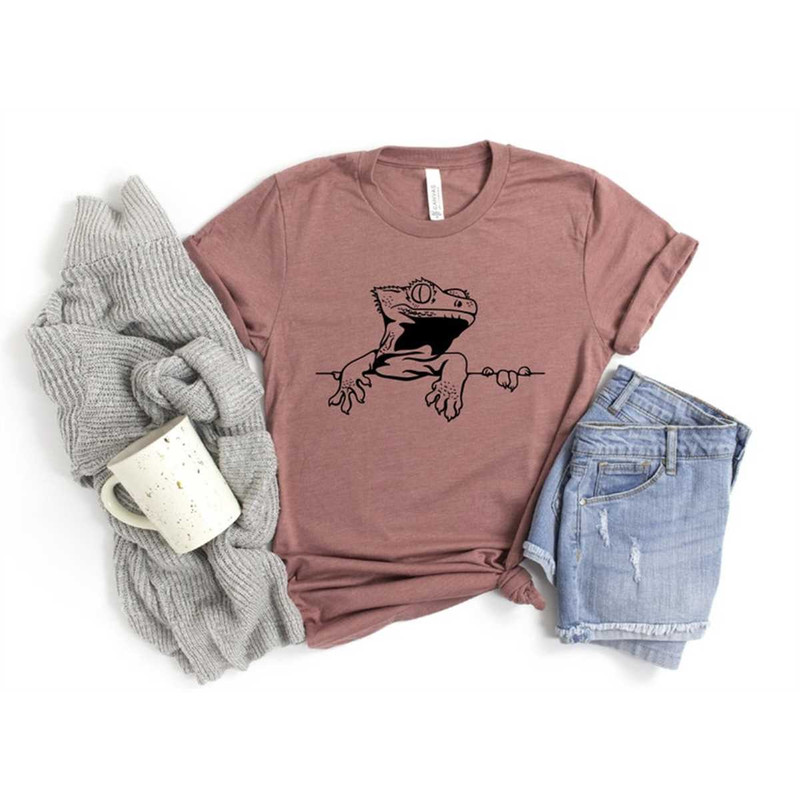 Crested Gecko Shirt, Pet Reptile Lover Gift, Funny Lizard Shirt, Cute Gecko Tee, Gecko Mom Shirt, Reptile Shirt, Leopard.jpg