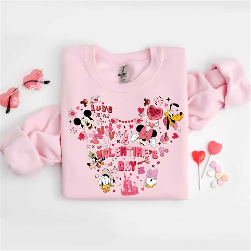 Disney Valentine's Day Shirt, Mickey And Minnie Valentine's Day Shirt, Happy Valentine's Day Shirt, Mickey And Friends S 1.jpg