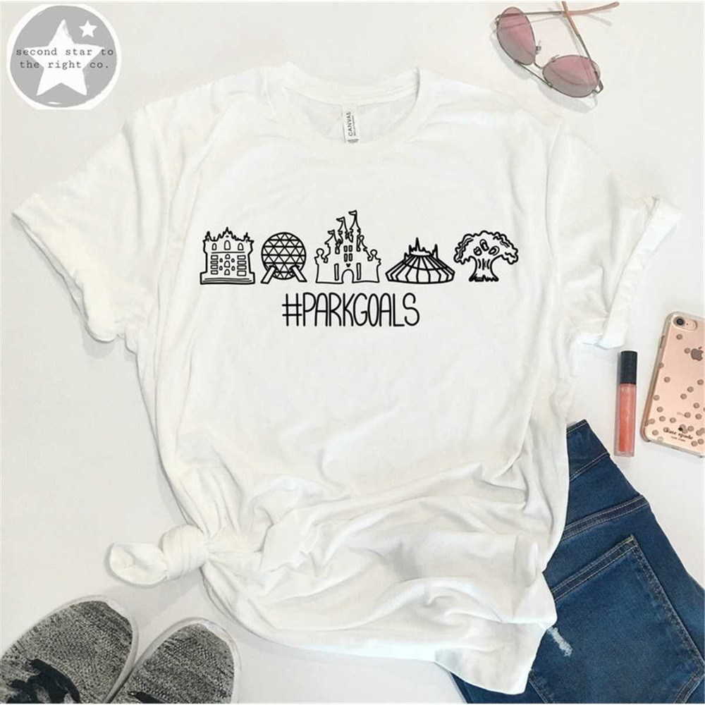 Disneyworld Icons Shirt Disney World Park Icon Shirt Disneyworld Shirts Park Goals Unisex Disney Shirt Disneyw.jpg