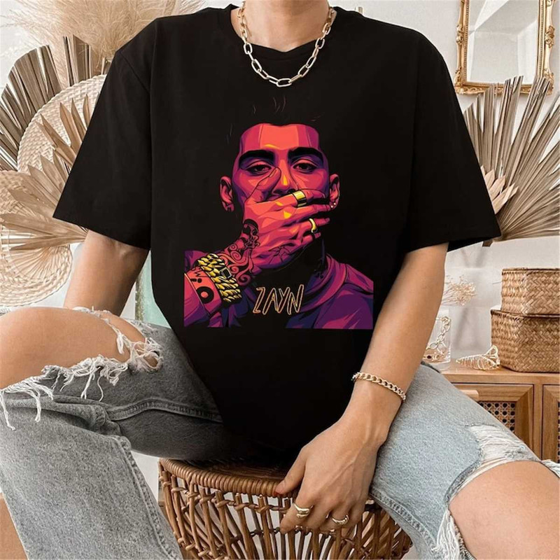 Keep Silent Art Zayn Malik TShirt, Zayn Malik Shirt, Zayn Malik Sweater, Zayn Malik Fan Shirt, Zayn Malik Merch, Shirt F.jpg