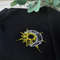 Embroidered Sun and Moon Sweatshirt, Minimal Astrology Sweatshirt, Sun and Moon Crewneck.jpg