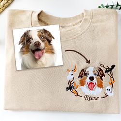 custom embroidered dog sweatshirt,custom pet sweatshirt,pet sweatshirt,custom pet hoodie,embroidered sweatshirt,pet hood