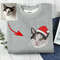 Embroidered Christmas Cat Sweatshirt, Christmas Crewneck Sweater, Personalized Cat Shirt, Christmas Shirt, Christmas Gifts, Cat Lovers Gift.jpg