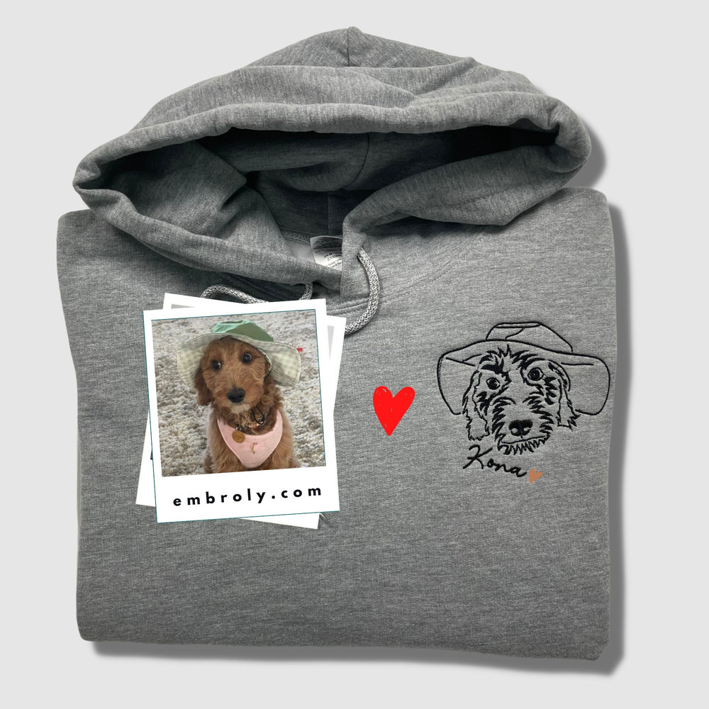 Personalized Pet Embroidered Sweatshirt, Dog Portrait Sweatshirt, Dog Embroidered Sweatshirt, Dog Embroidered Gift, Custom Dog Portrait 7.jpg