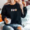 Embroidered BOO Sugar Halloween Cookie Sweatshirt  Trendy Spooky Crewneck  Embroidered Sweatshirt  Oversized Fall Sweatshirt.jpg