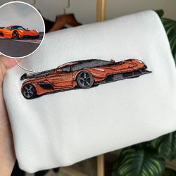 custom embroidered car from your photo sweatshirt custom car portrait embroidered crewneck hoodie memorial portrait new