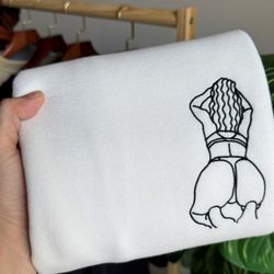 custom embroidered spicy from your photo sweatshirt embroidered personalized spicy portrait sweatshirt crewneck valentin