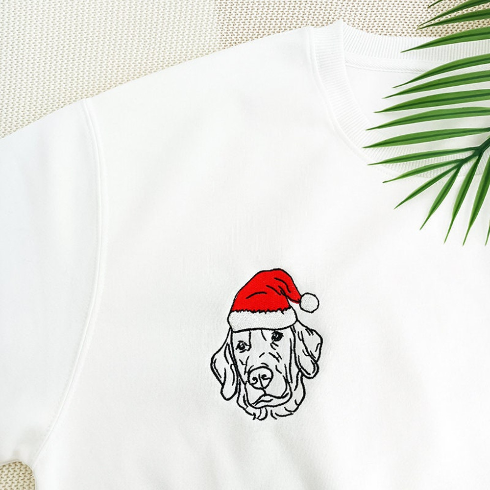 Christmas Present Custom for Pet Lovers,Custom Pet Portrait Sweatshirt Embroidered,Special Christmas Gift Personalized,Unique Holiday Gift.jpg