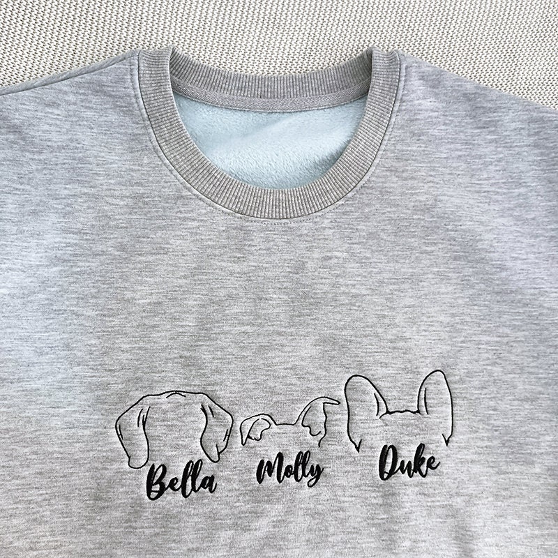 Custom Embroidered Pet Sweatshirts,Pet Lover Gifts,Embroidered With Dog Ear Outline,Dog Embroidered Sweatshirt, Dog Dad Hoodie Personalized 1.jpg