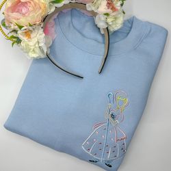 bo peep embroidered shirt disney embroidered shirt disney embroidered sweatshirt