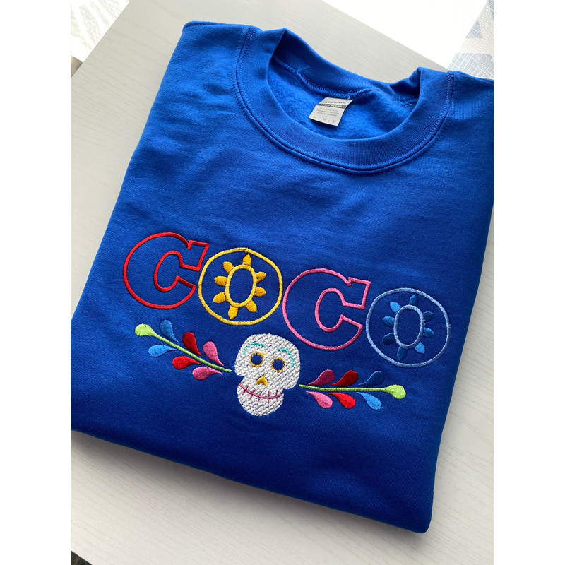 Disney Embroidered Coco Sweatshirt.jpg
