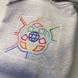 epcot disney world disney embroidered sweatshirt