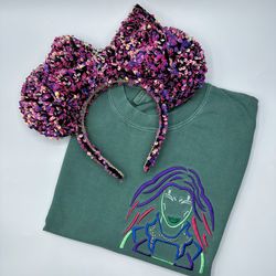gamora embroidered shirt  disney guardians of the galaxy embroidered shirt