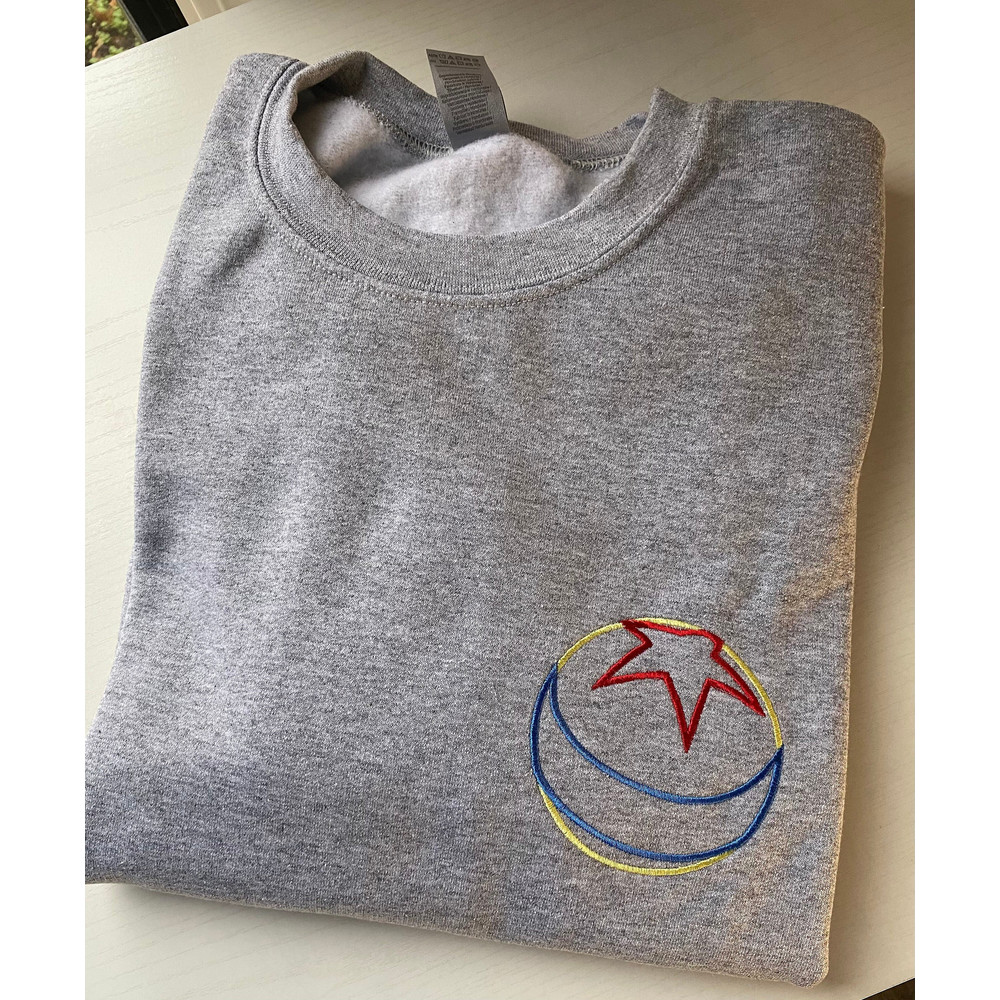 Luxo Ball Embroidered Disney Sweatshirt Hoodie Disney Ball Disney world Sweatshirt Disneyland Embroidered Sweatshirt.jpg