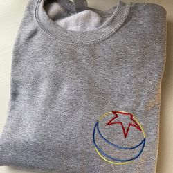 luxo ball embroidered disney sweatshirt  hoodie  disney ball  disney world sweatshirt  disneyland embroidered sweatshirt