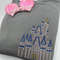 Magic Kingdom Sketch Castle Embroidered T-shirt Disney Embroidered T-Shirt 1.jpg