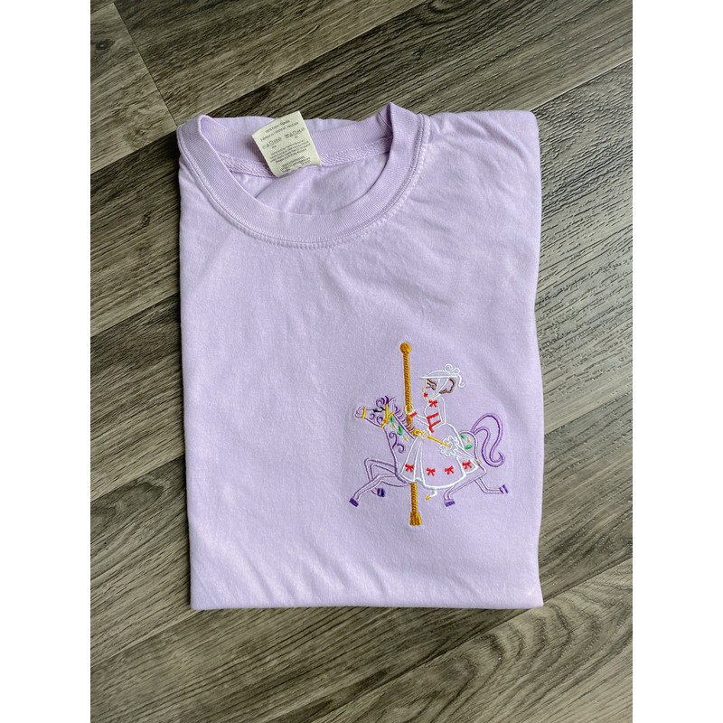 Mary Poppins Carousel Embroidered T-shirt Disney World Embroidered T-shirt Disneyland Embroidered T-shirt Embroidered Tank Top.jpg