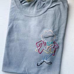 mr toad embroidered t-shirt disney embroidered shirt tank top long sleeve