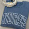 Nurse Embroidered Sweatshirt Nurse Embroidered Crewneck Sweatshirt.jpg