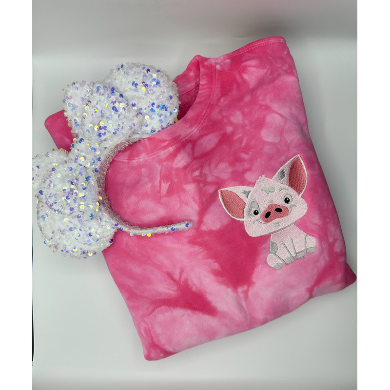 Pua Embroidered T-Shirt Disney Moana Embroidered Shirt Disney Sidekick Long Sleeve.jpg