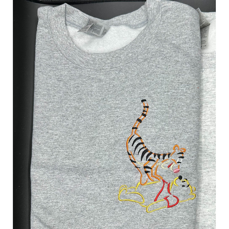 Ready To Ship Size Small Embroidered Sweatshirt Disney Embroidered Crewneck.jpg