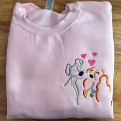 Ready To Ship  Size X-Large Embroidered Sweatshirts   Disney Embroidered Sweatshirts 1