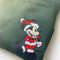 Santa Mickey Embroidered Sweatshirt  Disney Christmas Embroidered Crewneck.jpg