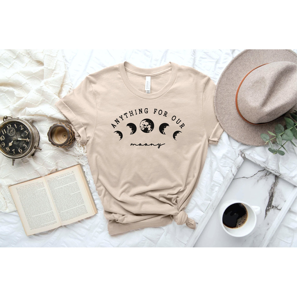Anything For Our Moony Shirt, Wizard Shirt, Marauders Hoodie, Potter Shirt, Wizard Book Gift Sweatshirt, Fantasy Shirt, Nerd Gift, Bookworm.jpg