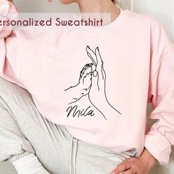 personalized dog paw sweatshirt, cute dog sweater, custom dog name sweatshirt, personalized dog lovers sweatshirt, dog m