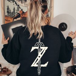 tears of the kingdom sweatshirt, zelda korok shirt, korok sweatshirt, zelda gift, various colors, hylian hoodie, lineart