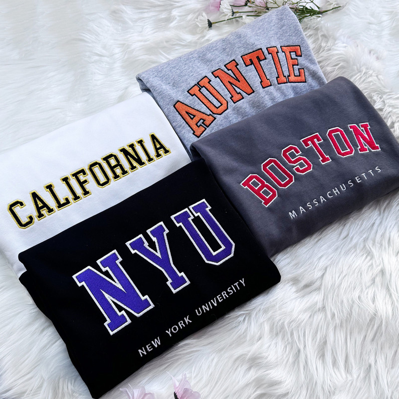 Custom Embroidered Sweatshirt Embroidered Filled Varsity Hoodie Embroidered University Sweatshirt Crewneck Sweatshirt.jpg