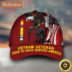 Armed Forces Vietnam Veteran America Vva Military Soldier Hat Cap