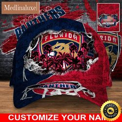 Customized NHL Florida Panthers Baseball Cap New Collection For Sports Fans
